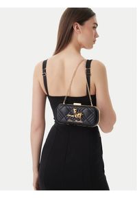 Love Moschino - LOVE MOSCHINO Torebka JC4270PP0OKH100C Czarny. Kolor: czarny. Materiał: skórzane #1