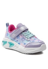 Geox Sneakersy J Assister Girl J45E9B 02ANF C8888 M Fioletowy. Kolor: fioletowy. Materiał: materiał #7