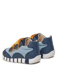 Geox Sneakersy B Iupidoo B3555C 01454 CE4F4 Granatowy. Kolor: niebieski. Materiał: materiał