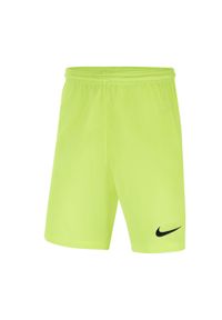 Spodnie sportowe chłopięce Nike JR Park Iii Knit. Kolor: zielony. Długość: krótkie