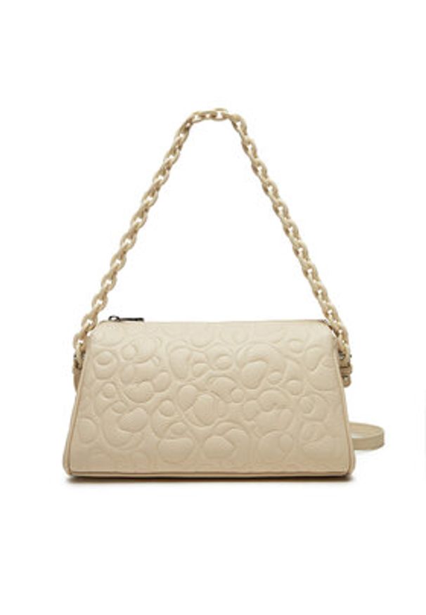 Tous - TOUS Torebka Greta 2002019601 Beżowy. Kolor: beżowy. Materiał: skórzane