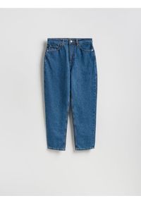 Reserved - Jeansy mom fit - niebieski. Kolor: niebieski #1