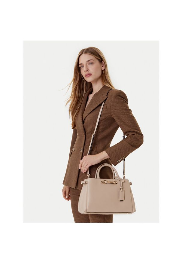 Torebka Guess. Kolor: beżowy