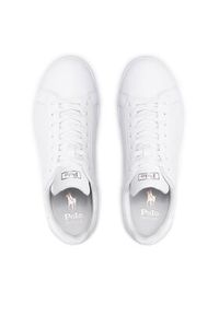 Polo Ralph Lauren Sneakersy Hrt Ct II 809845110002 Biały. Kolor: biały. Materiał: skóra #3