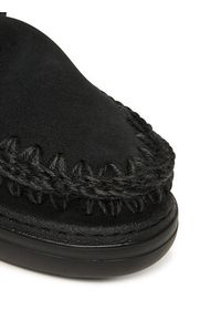 Mou Śniegowce MU.FW411001A Czarny. Kolor: czarny. Materiał: zamsz, skóra #5