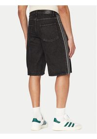 Adidas - adidas Szorty jeansowe adicolor Firebird KD1498 Czarny Loose Fit. Kolor: czarny. Materiał: bawełna #3