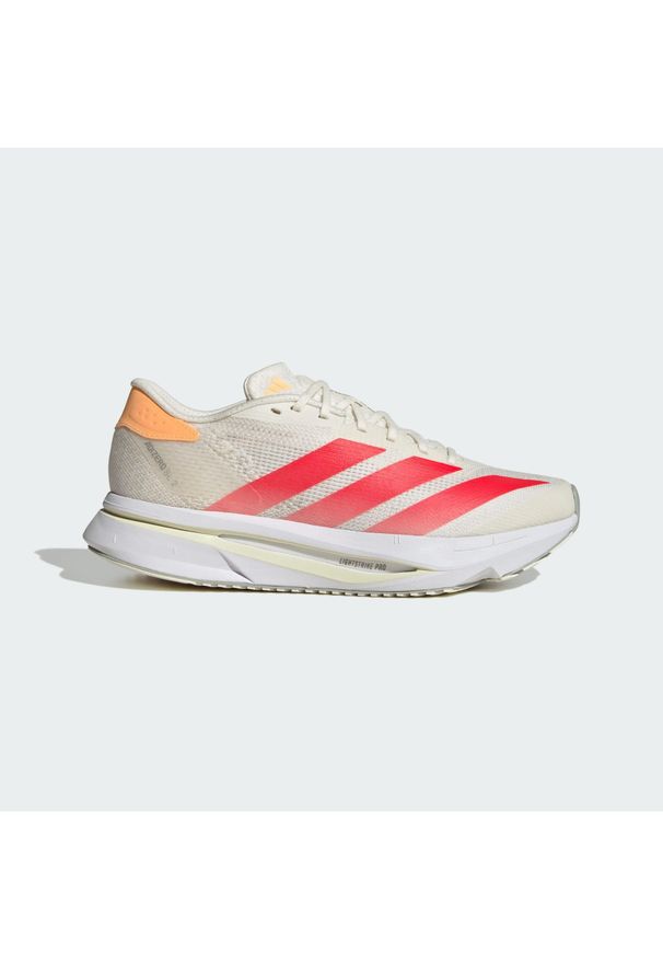 Adidas - Buty Adizero SL2. Okazja: na co dzień. Kolor: czerwony, biały, wielokolorowy, pomarańczowy. Sport: bieganie, fitness