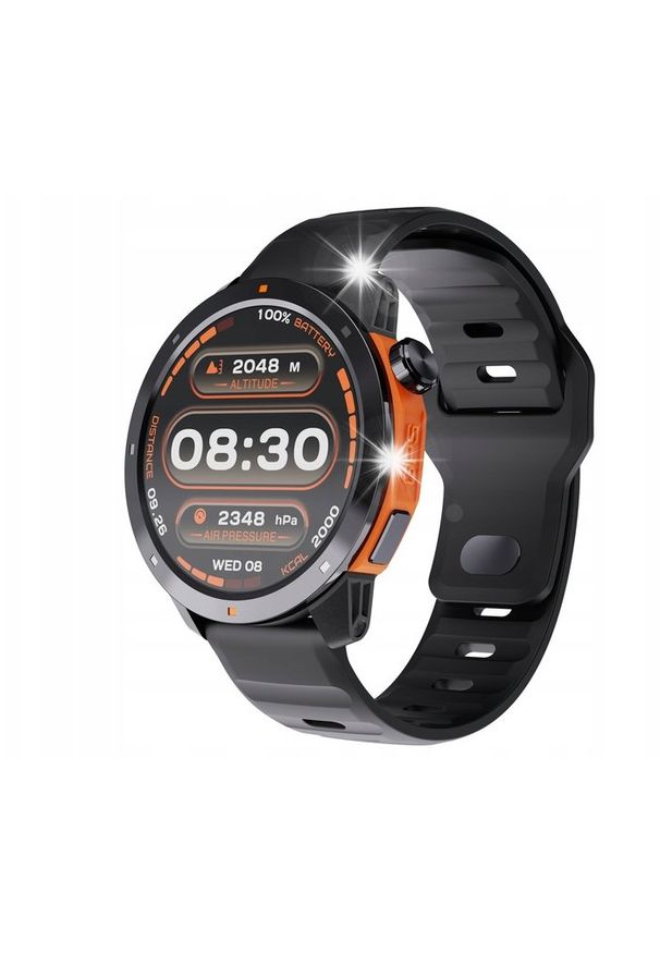 KIANO - Smartwatch Kiano Smartwatch Kiano Watch Xtreme 1,43 AMOLED 370 mAh IP68 GPS Bluetooth. Rodzaj zegarka: smartwatch