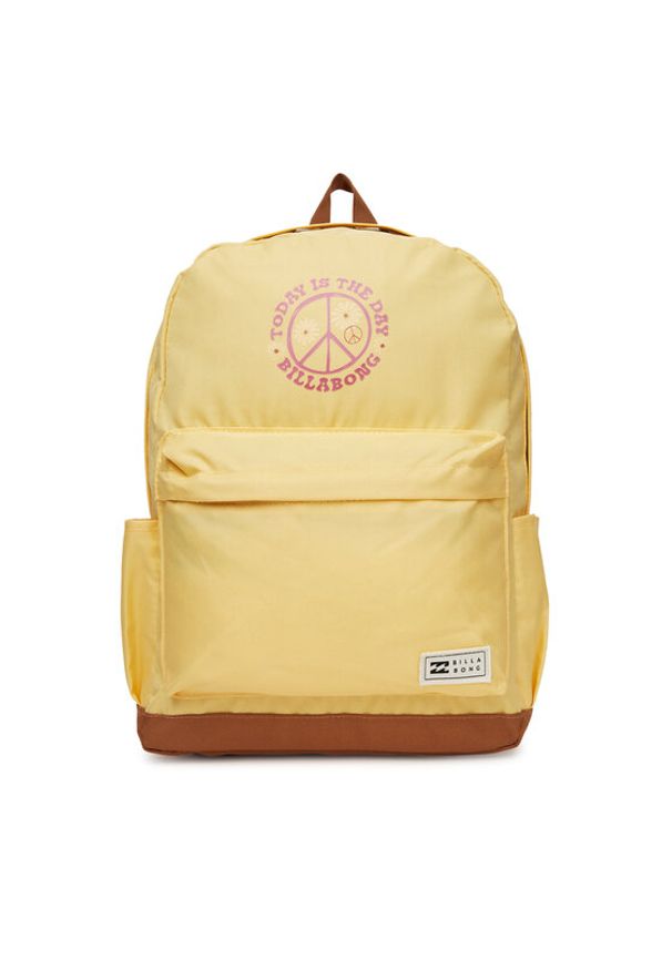 Billabong Plecak BLB-KS-002-07 Żółty. Kolor: żółty. Materiał: materiał