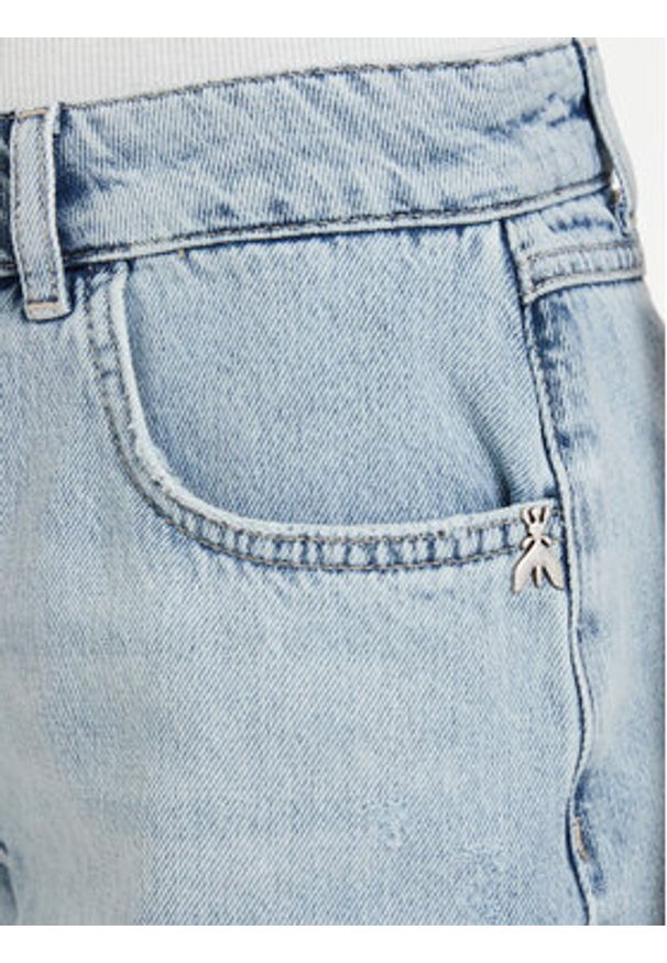 Patrizia Pepe Szorty jeansowe 2P1744/D070-CB21 Niebieski jasny Regular Fit. Kolor: niebieski. Materiał: bawełna