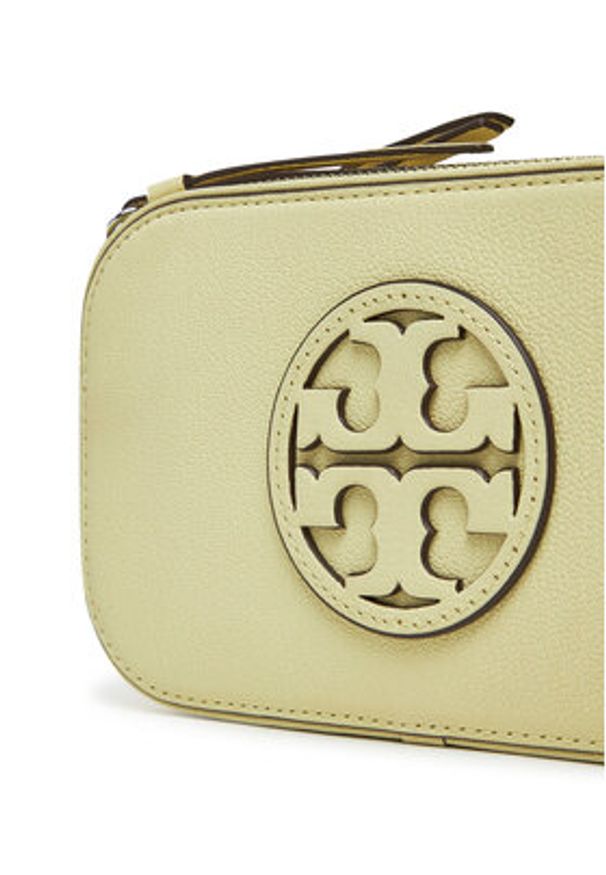 Tory Burch Torebka 165071 Żółty. Kolor: żółty. Materiał: skórzane