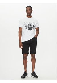 Hugo - HUGO T-Shirt Durro 50538257 Biały Regular Fit. Kolor: biały. Materiał: bawełna #2
