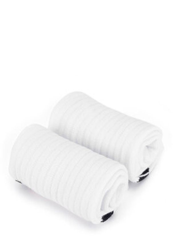 Fila Skarpety Wysokie Męskie F4401-AW24 (2-pack) Biały. Kolor: biały. Materiał: bawełna