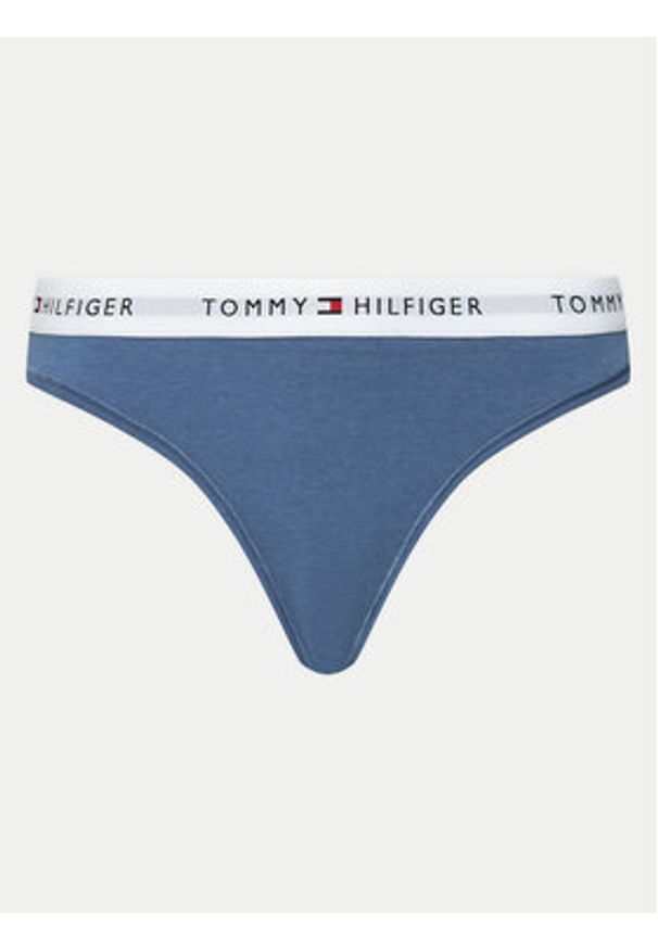 TOMMY HILFIGER - Tommy Hilfiger Figi klasyczne UW0UW03836 Niebieski. Kolor: niebieski. Materiał: bawełna