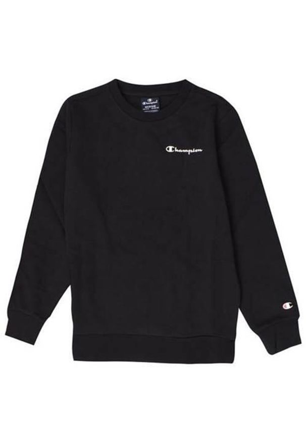 Bluza sportowa chłopięca Champion Crewneck Sweatshirt. Kolor: czarny. Styl: sportowy
