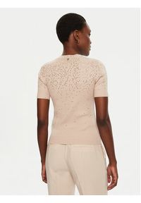 Marciano Guess Sweter 5RGR14 5821Z Beżowy Regular Fit. Kolor: beżowy. Materiał: wiskoza #2