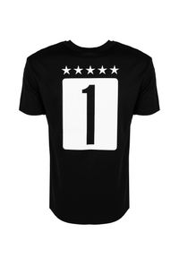 Les Hommes T-shirt | LF224302-0700-9001 | Grafic Print | Mężczyzna | Czarny. Okazja: na co dzień. Kolor: czarny. Materiał: bawełna. Wzór: nadruk. Styl: casual