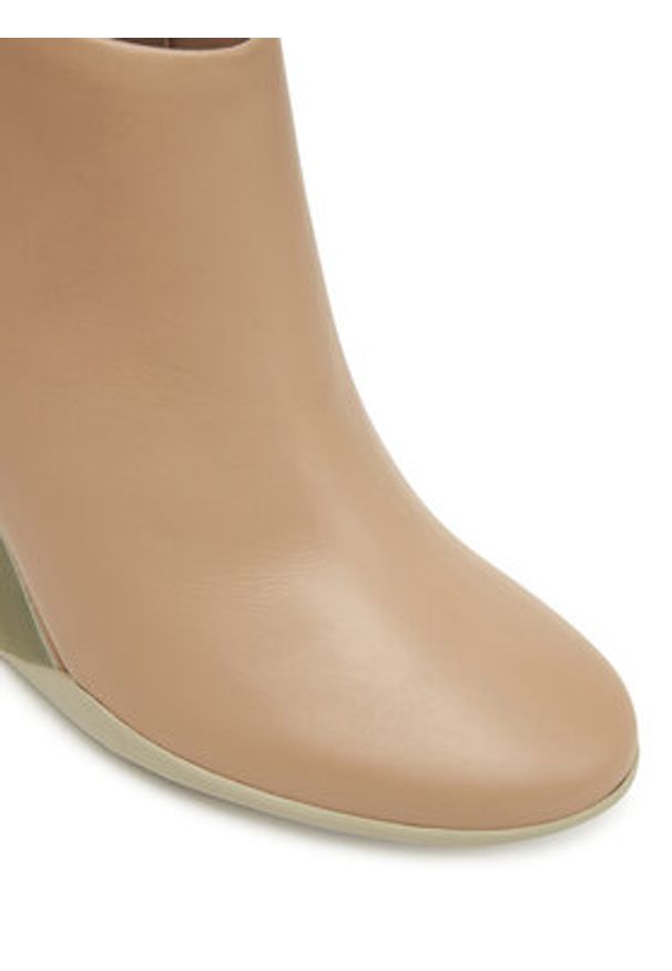 United Nude Botki Mobius Ankle Bootie Hi 1093793116 Beżowy. Kolor: beżowy. Materiał: skóra