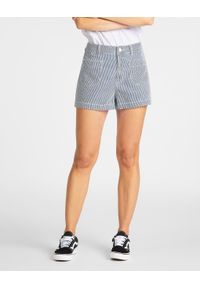 Lee - LEE PATCHPOCKET SHORT DAMSKIE SZORTY JEANSOWE L30RIWLX. Materiał: jeans