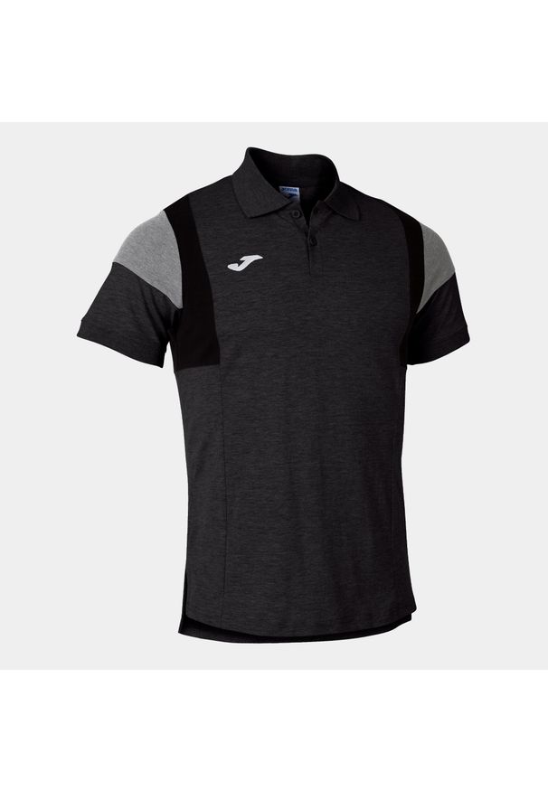 Koszulka polo do tenisa męska Joma Confort III. Typ kołnierza: polo. Kolor: wielokolorowy, pomarańczowy, szary, brązowy. Materiał: bawełna. Sport: tenis