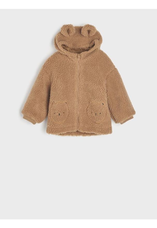 Sinsay - Kurtka przejściowa - brązowy. Kolor: brązowy