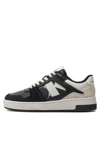 Calvin Klein Jeans Sneakersy Basket Cupsole Mod Vint YW0YW01051 Biały. Kolor: biały. Materiał: skóra