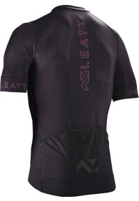 LEATT - Koszulka rowerowa męska Leatt Jersey MTB Endurance 5.0. Kolor: czarny. Materiał: jersey