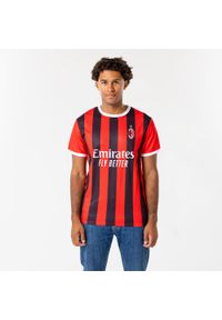 AC MILAN - Koszulka domowa AC Milan - rozmiar XL. Kolor: czerwony, wielokolorowy, czarny. Sport: piłka nożna
