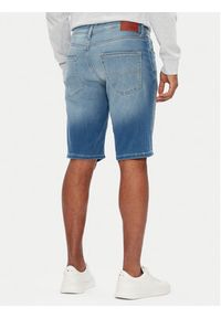 Pepe Jeans Szorty jeansowe PM801075 Niebieski Slim Fit. Kolor: niebieski. Materiał: bawełna #3