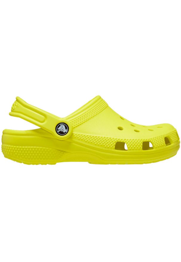 Chodaki dla dzieci Crocs Kids Toddler Classic Clog. Kolor: żółty