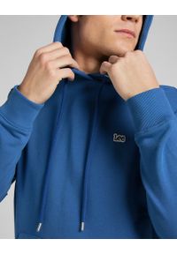 Lee - LEE PLAIN HOODIE MĘSKA BLUZA Z KAPTUREM BLUE UNION L80YSPUF 112145595. Typ kołnierza: kaptur #5