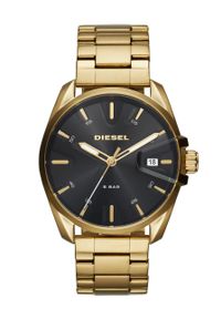 Diesel - Zegarek DZ1865. Kolor: złoty. Materiał: materiał