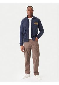 Aeronautica Militare Bluza 252FE2072UF00669 Granatowy Regular Fit. Kolor: niebieski. Materiał: bawełna