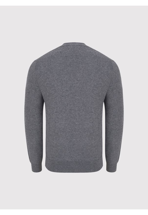 Pako Lorente - PAKO LORENTE - Męski kardigan w szarym kolorze. Okazja: na co dzień. Kolor: szary. Materiał: poliamid, bawełna, wełna. Sezon: jesień. Styl: casual