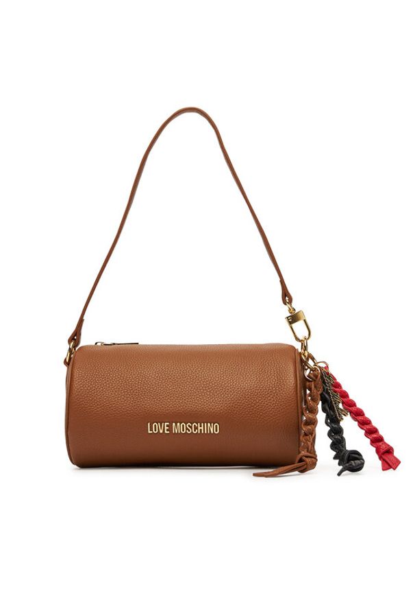 Love Moschino - LOVE MOSCHINO Torebka JC4309PP0MK1120A Brązowy. Kolor: brązowy. Materiał: skórzane