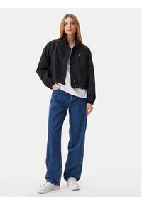 Tommy Jeans Kurtka przejściowa Essential DW0DW20439 Czarny Regular Fit. Kolor: czarny. Materiał: syntetyk #4
