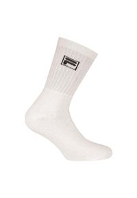 Fila Crew Skarpetki Tenisowe - 3-Pak Unisex, Rozmiar 39-42. Kolor: wielokolorowy. Materiał: elastan, poliester, bawełna. Sport: tenis