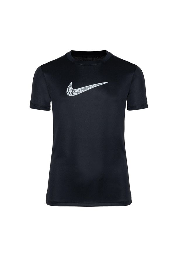 Koszulka dziecięca Nike Trophy 23 Dri-Fit. Kolor: czarny. Technologia: Dri-Fit (Nike)