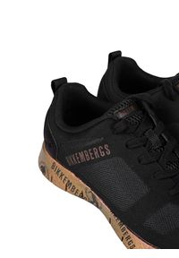 Bikkembergs Sneakersy Fleurienne | B4BKW0166 | Fleurienne | Kobieta | Czarny. Kolor: czarny. Materiał: materiał, tkanina, syntetyk. Wzór: aplikacja #2