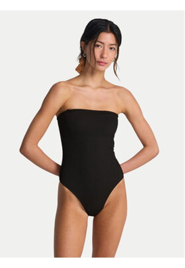 Billabong Strój kąpielowy EBJX100119 Czarny. Kolor: czarny. Materiał: syntetyk