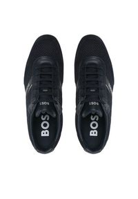 BOSS - Boss Sneakersy Saturn 50493233 10249971 01 Granatowy. Kolor: niebieski. Materiał: materiał #5