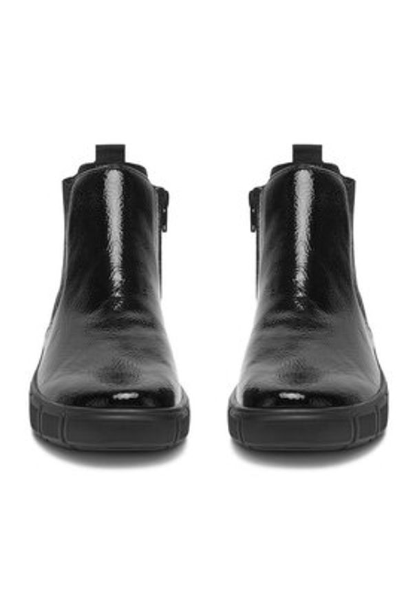 Remonte Botki CEO-D1T71-02 Czarny. Kolor: czarny. Materiał: materiał, syntetyk