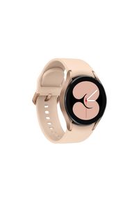 SAMSUNG - Smartwatch Samsung Galaxy Watch 4 40mm różowo-złoty (R860). Rodzaj zegarka: smartwatch. Kolor: różowy, wielokolorowy, złoty. Styl: klasyczny, elegancki, sportowy #10