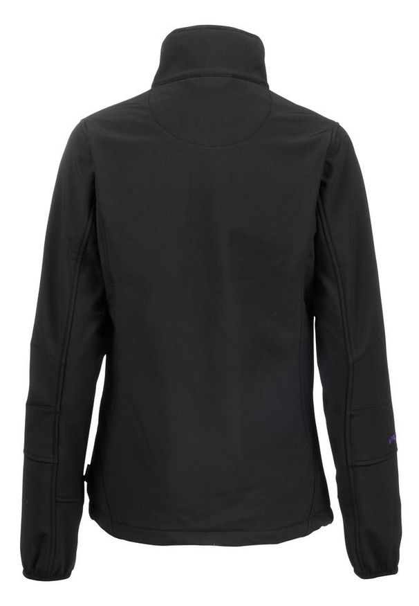 Damska kurtka wodoodporna Whistler Covina. Kolor: czarny, szary, wielokolorowy. Materiał: softshell. Sport: turystyka piesza