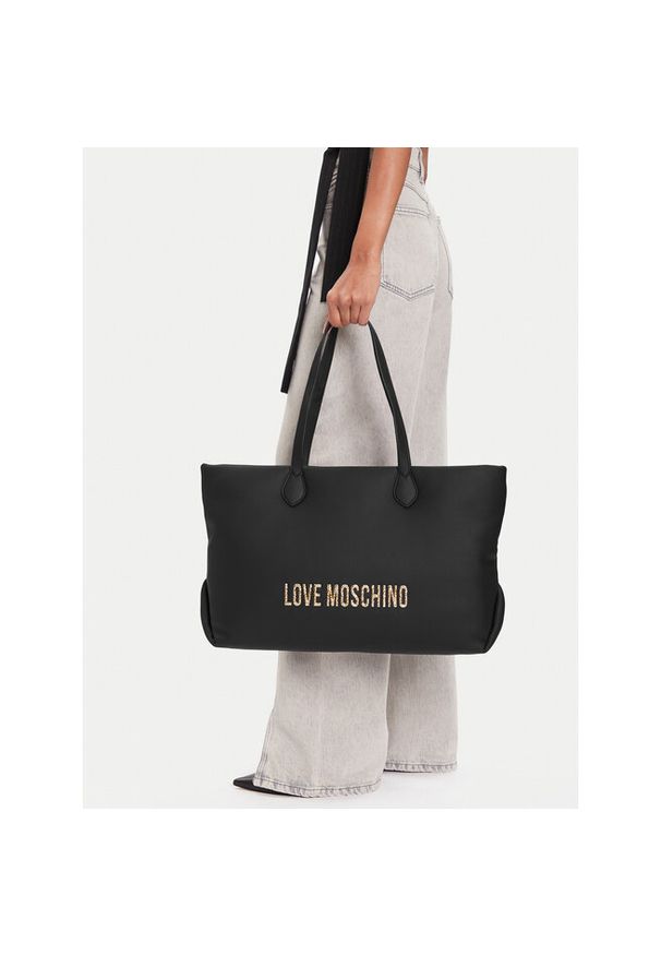 Love Moschino - Torebka LOVE MOSCHINO. Kolor: czarny