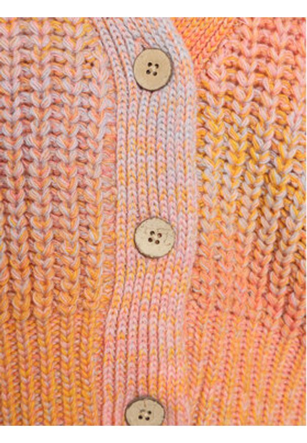 Roxy Kardigan Sundaze Sweater Swtr ARJSW03307 Różowy Regular Fit. Kolor: różowy. Materiał: bawełna