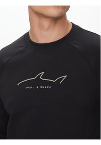PAUL & SHARK - Paul&Shark Bluza 25411854 Czarny Regular Fit. Kolor: czarny. Materiał: bawełna #3