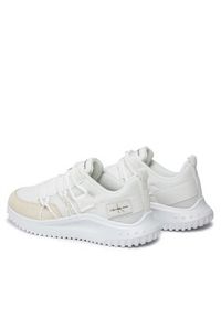 Calvin Klein Jeans Sneakersy Eva Runner Low Lace Mix Ml Fad YW0YW01319 Biały. Kolor: biały. Materiał: materiał #4