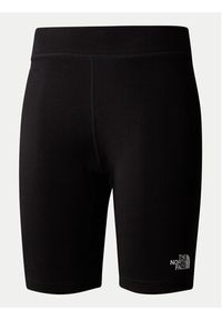 The North Face Szorty sportowe NF0A7ZGJ Czarny Slim Fit. Kolor: czarny. Materiał: bawełna