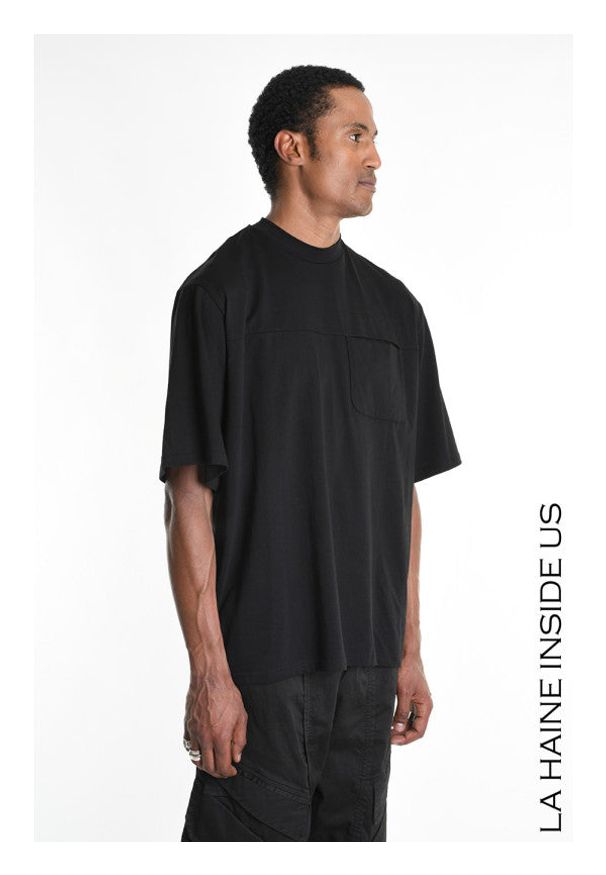 La Haine Inside Us T-shirt | 3Z M1215 | Mężczyzna | Czarny. Okazja: na co dzień. Kolor: czarny. Materiał: bawełna. Styl: elegancki, casual